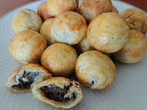 冷凍パイシートでサクサクチョコパイ